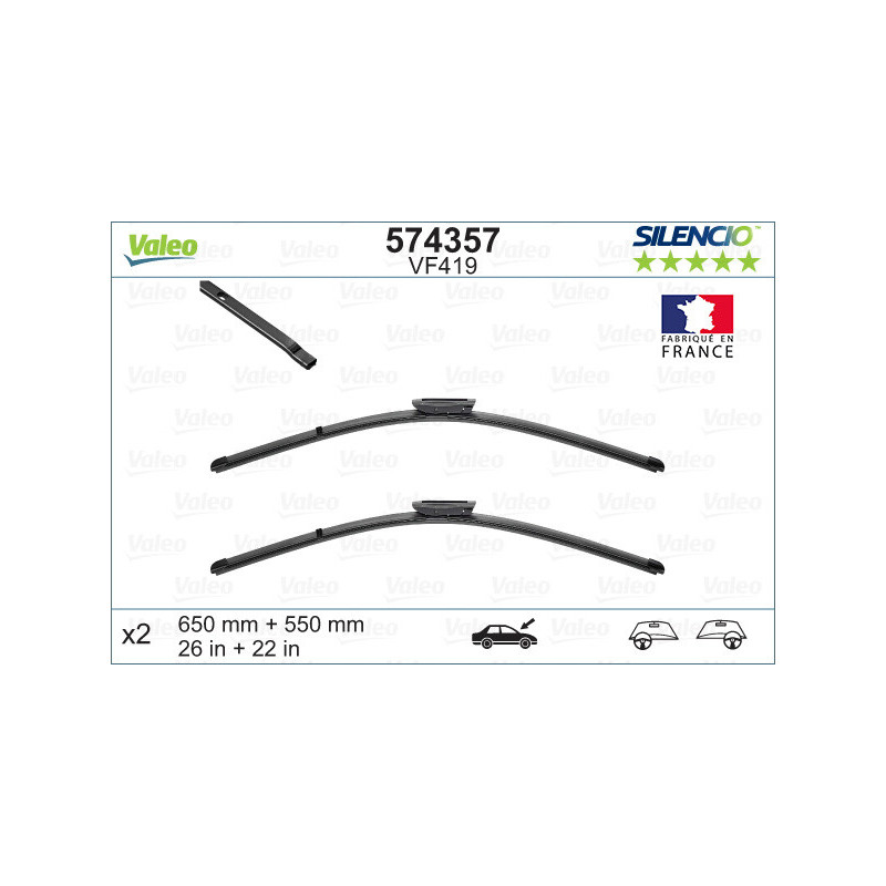 Balai d'essuie-glace VALEO