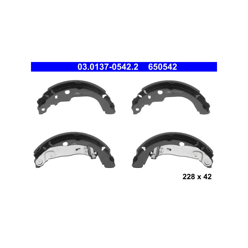 Jeu de mâchoires de frein ATE