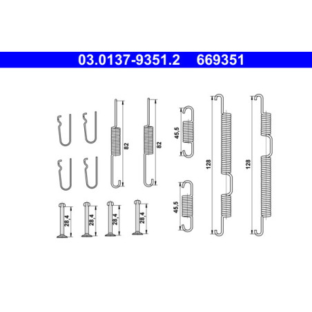 Kit d'accessoires (mâchoire...