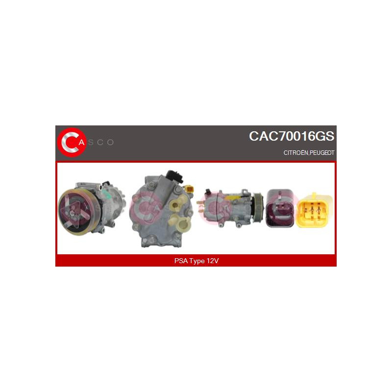 Compresseur de climatisation CASCO