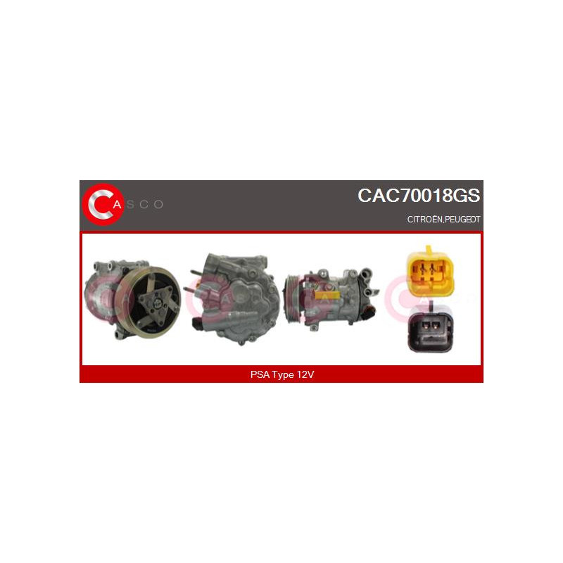 Compresseur de climatisation CASCO