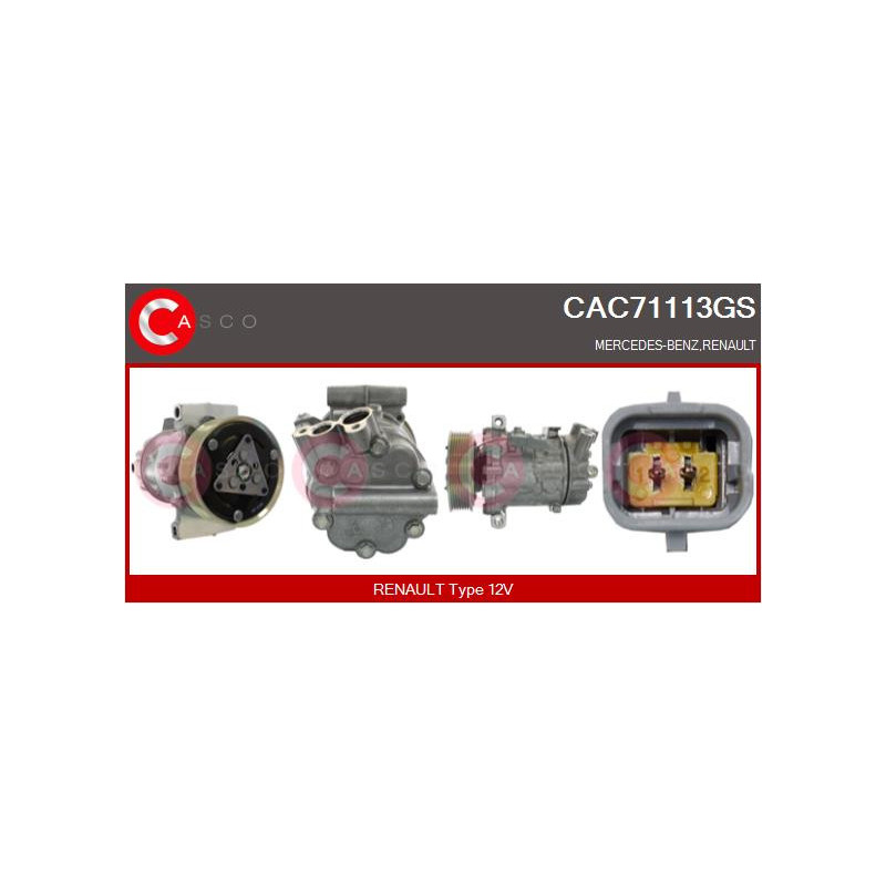 Compresseur de climatisation CASCO