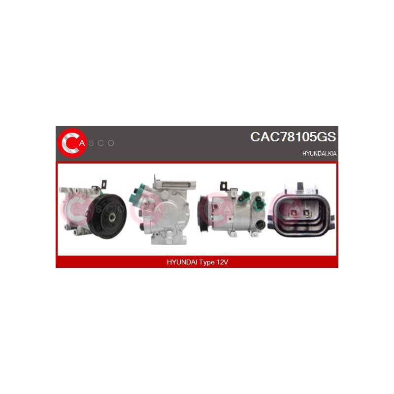 Compresseur de climatisation CASCO