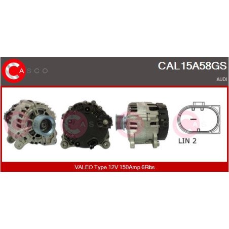 Alternateur CASCO