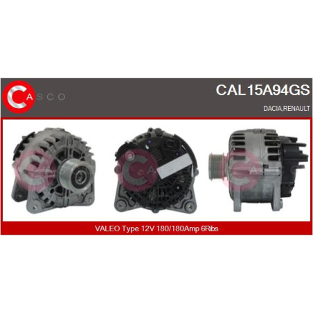 Alternateur CASCO