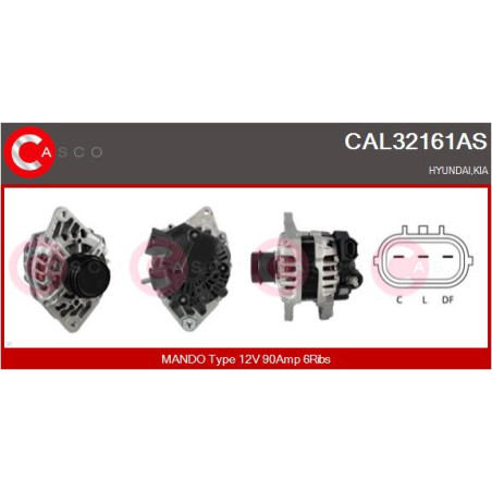 Alternateur CASCO