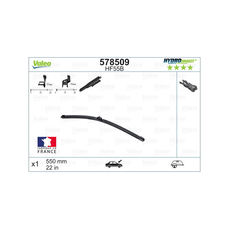 Balai d'essuie-glace VALEO