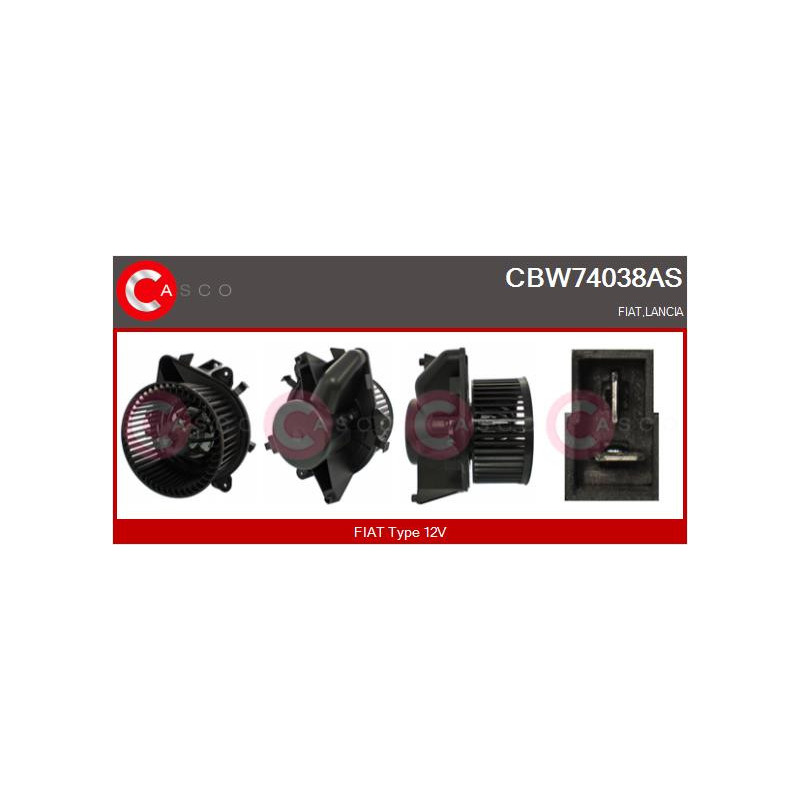 Pulseur d'air habitacle CASCO