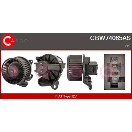 Pulseur d'air habitacle CASCO
