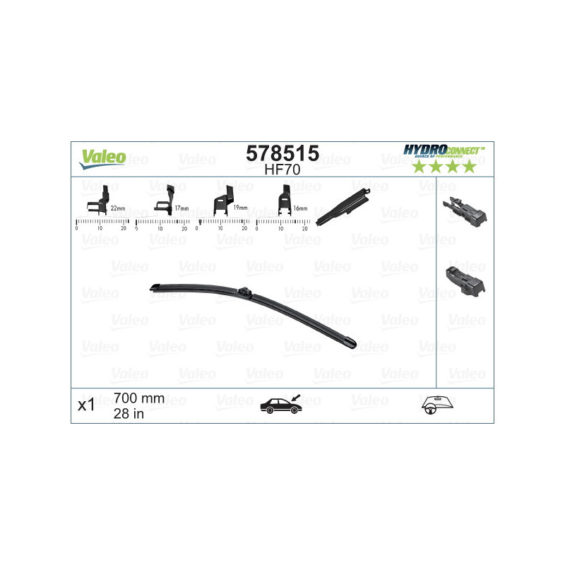 Balai d'essuie-glace VALEO