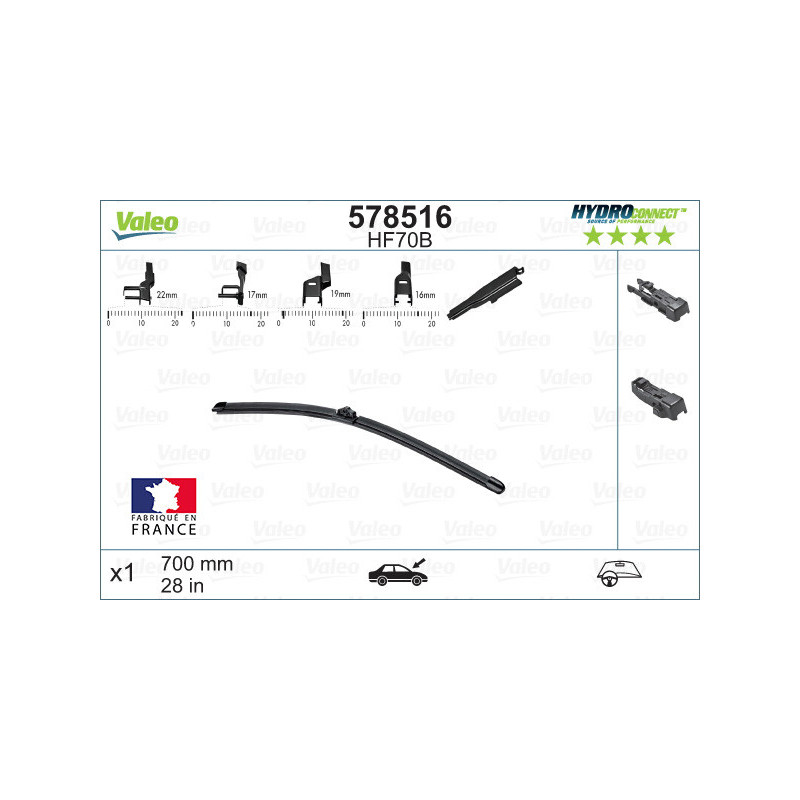 Balai d'essuie-glace VALEO