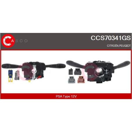 Commutateur de colonne de...