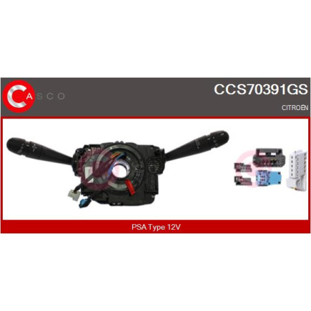 Commutateur de colonne de direction CASCO