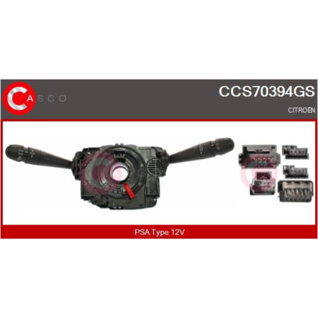 Commutateur de colonne de...