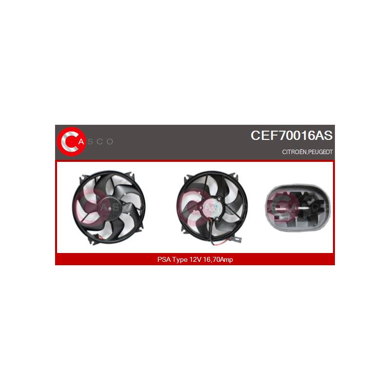 Moteur de ventilateur CASCO