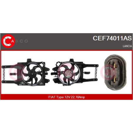 Moteur de ventilateur CASCO