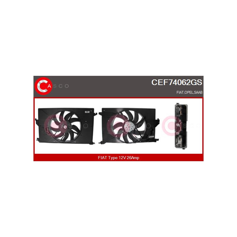 Moteur de ventilateur CASCO