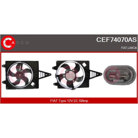 Moteur de ventilateur CASCO