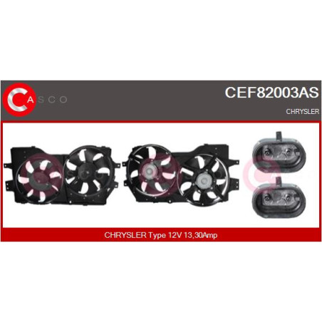 Moteur de ventilateur CASCO