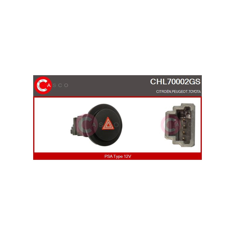 Interrupteur de signal de détresse CASCO