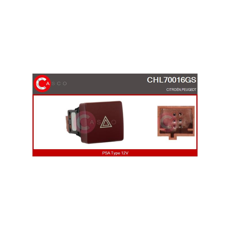 Interrupteur de signal de détresse CASCO