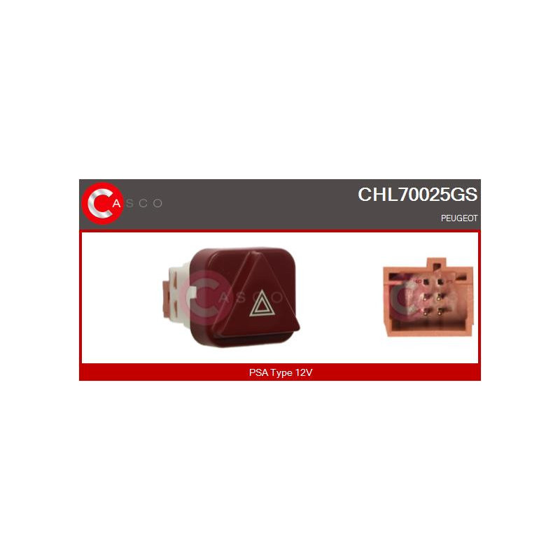 Interrupteur de signal de détresse CASCO