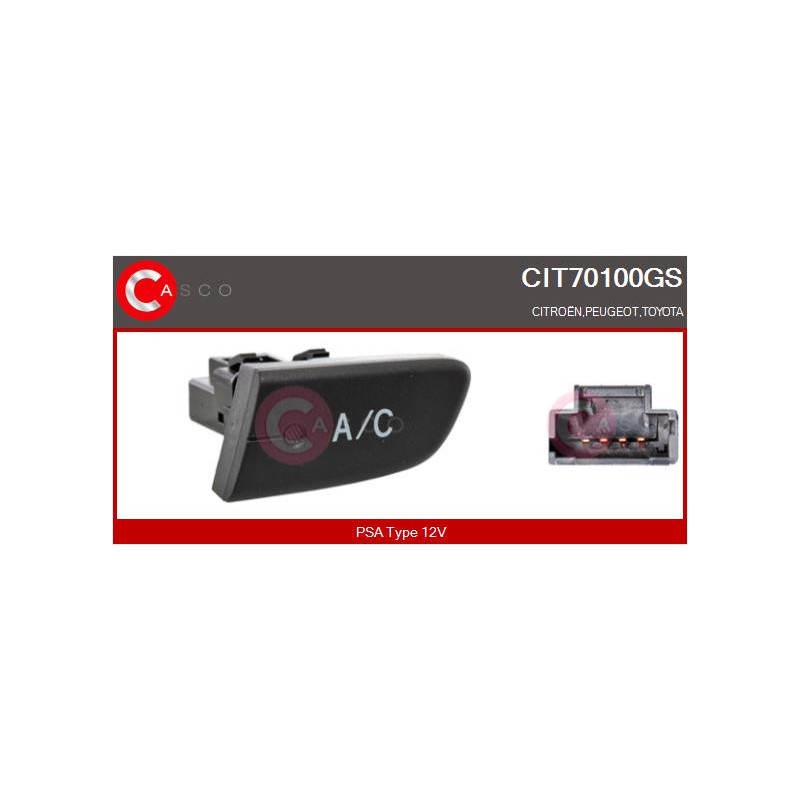 Thermocontact (ventilateur) CASCO