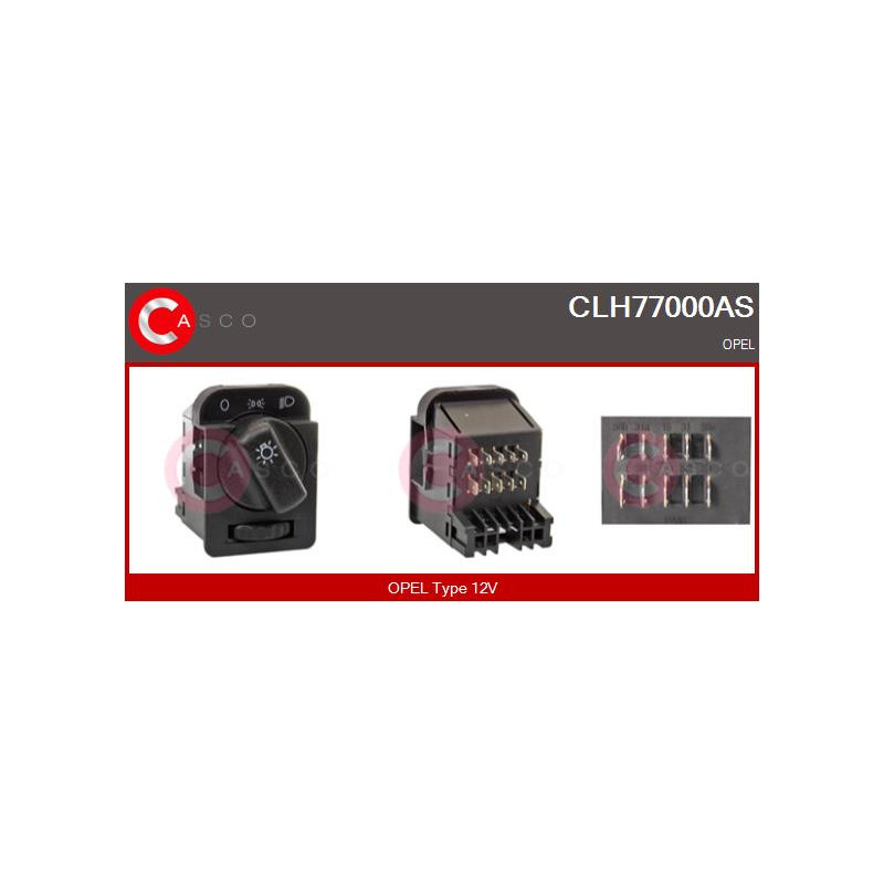 Interrupteur (lumière principale) CASCO