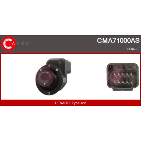 Commande (ajustage du miroir) CASCO