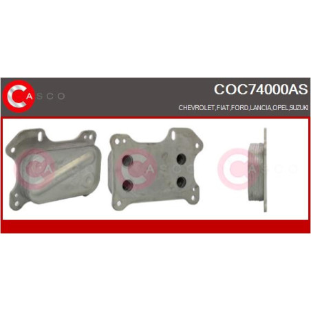 Radiateur d'huile CASCO