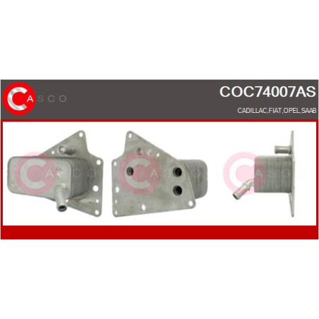 Radiateur d'huile CASCO