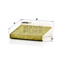 Filtre d'habitacle MANN-FILTER