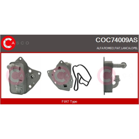 Radiateur d'huile CASCO