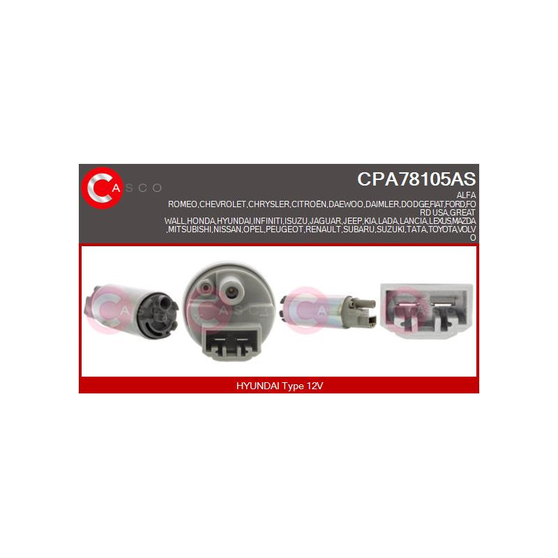 Pompe à carburant CASCO