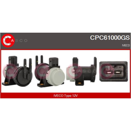 Transmetteur de pression (contrôle des gaz d'échappement) CASCO