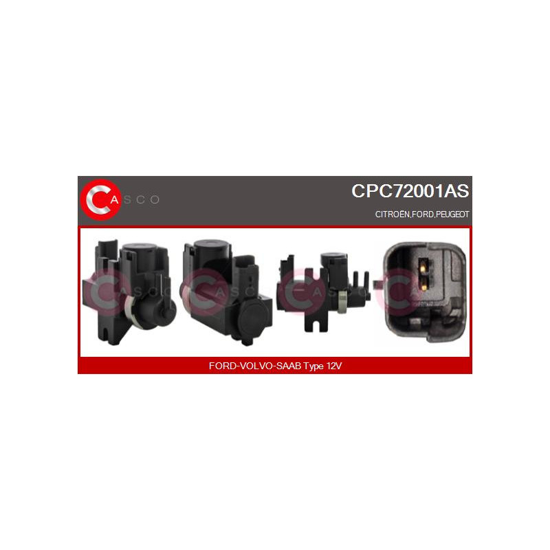 Transmetteur de pression (contrôle des gaz d'échappement) CASCO