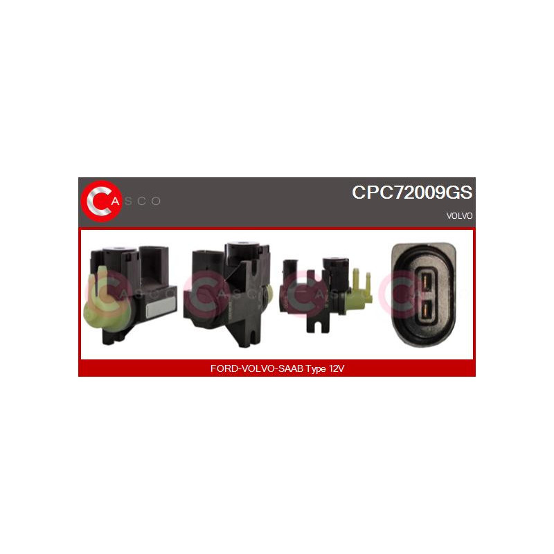 Transmetteur de pression (contrôle des gaz d'échappement) CASCO