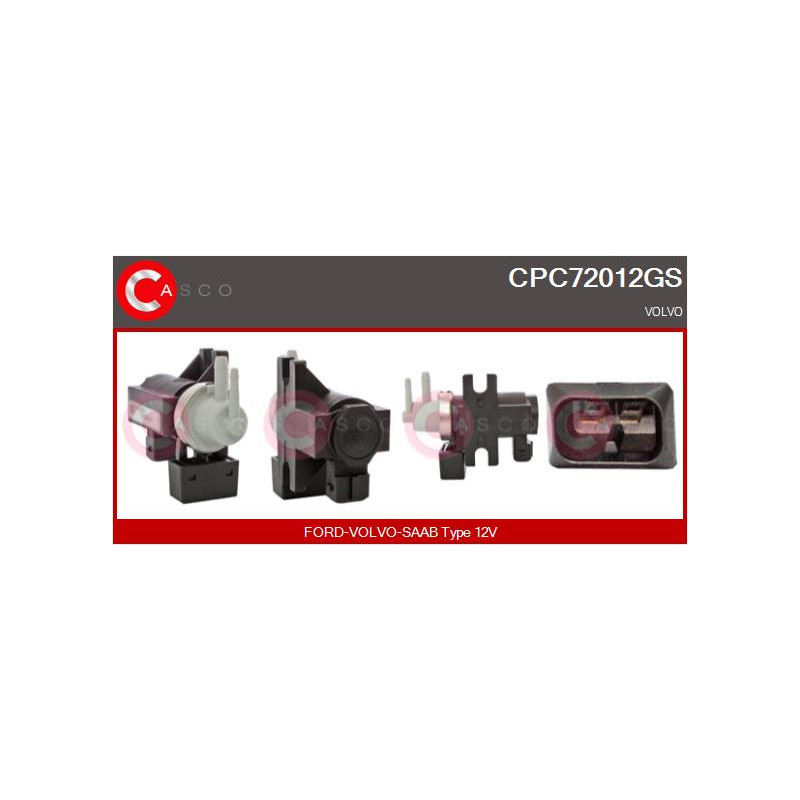 Transmetteur de pression (contrôle des gaz d'échappement) CASCO