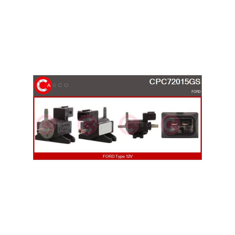 Transmetteur de pression (contrôle des gaz d'échappement) CASCO