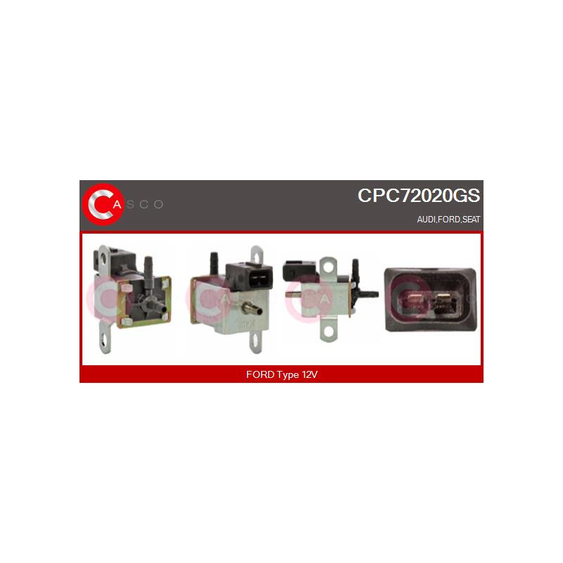 Transmetteur de pression (contrôle des gaz d'échappement) CASCO