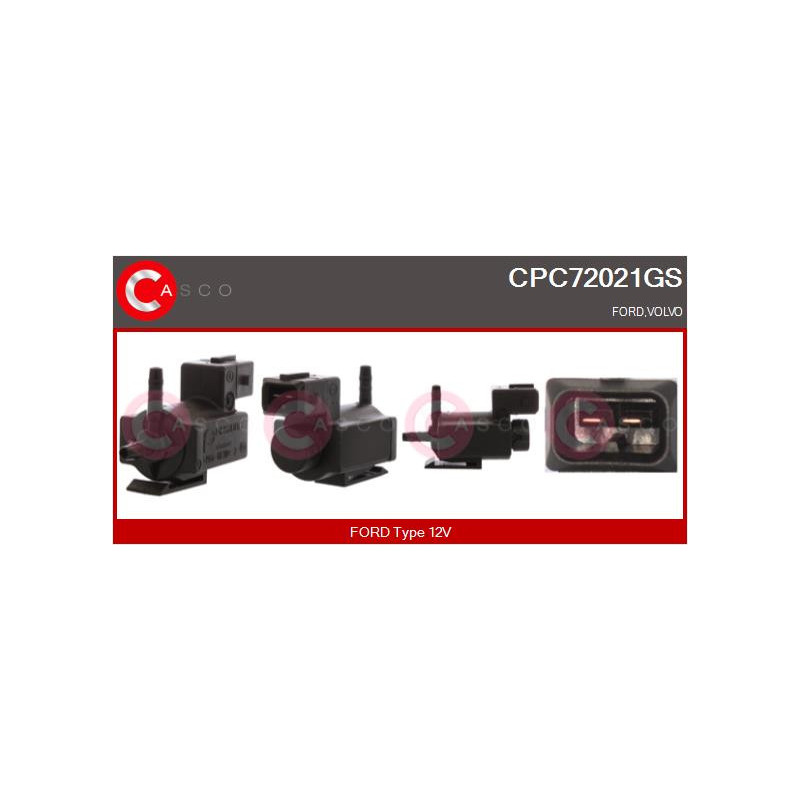 Transmetteur de pression (contrôle des gaz d'échappement) CASCO