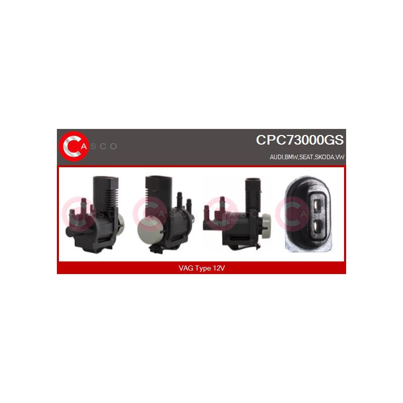 Transmetteur de pression (contrôle des gaz d'échappement) CASCO