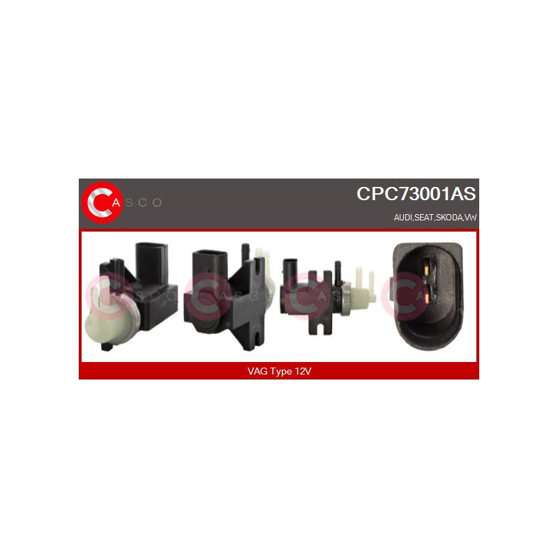 Transmetteur de pression (contrôle des gaz d'échappement) CASCO