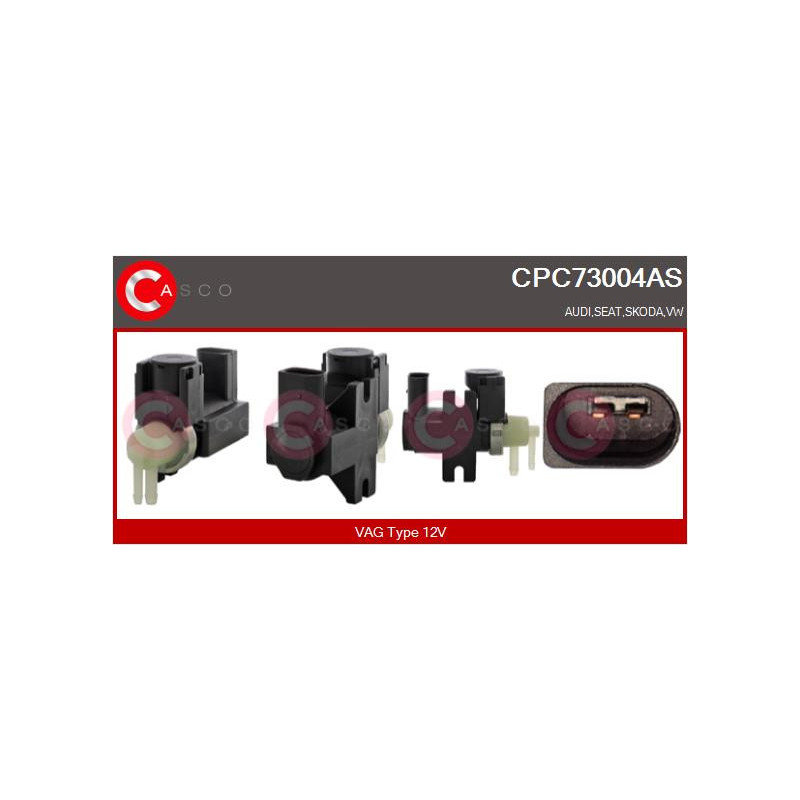 Transmetteur de pression (contrôle des gaz d'échappement) CASCO