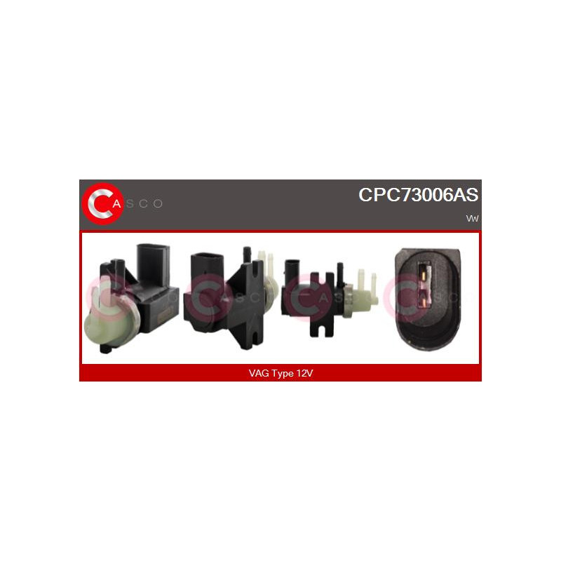 Transmetteur de pression (contrôle des gaz d'échappement) CASCO