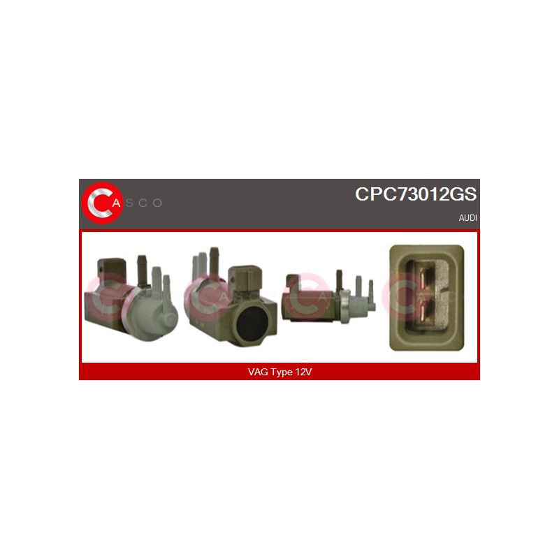 Transmetteur de pression (contrôle des gaz d'échappement) CASCO