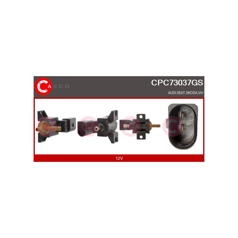 Transmetteur de pression (contrôle des gaz d'échappement) CASCO