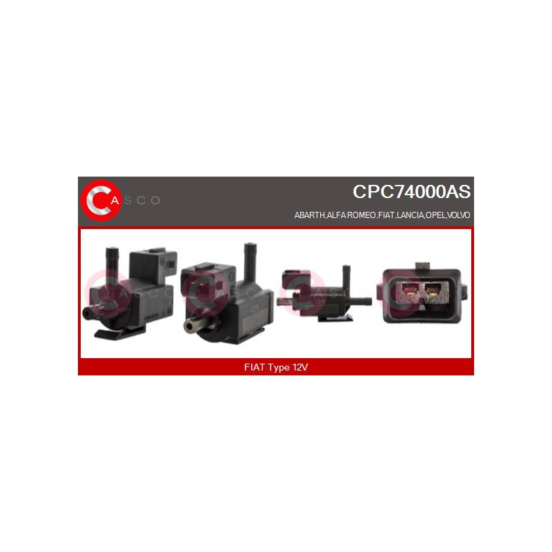 Transmetteur de pression (contrôle des gaz d'échappement) CASCO