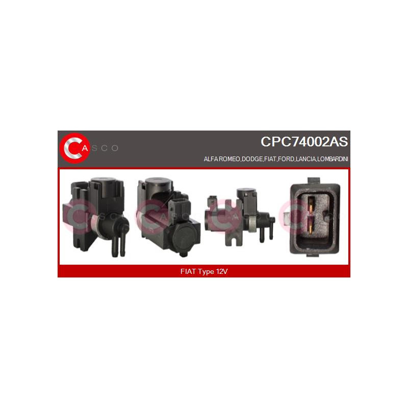 Transmetteur de pression (contrôle des gaz d'échappement) CASCO