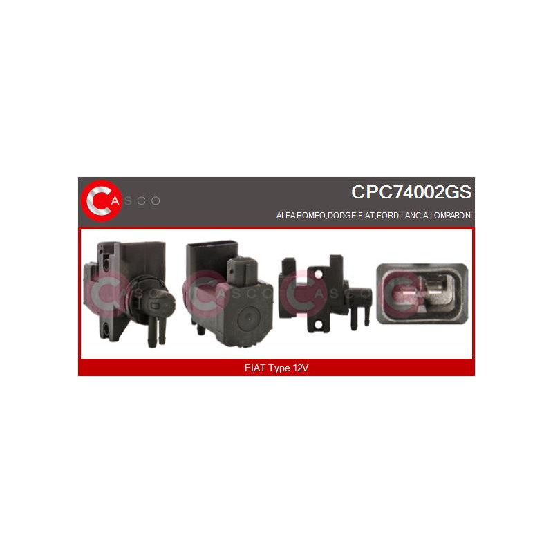 Transmetteur de pression (contrôle des gaz d'échappement) CASCO